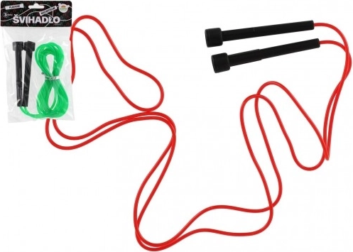 Coardă de sărit din plastic 300 cm – coardă de fitness reglabilă pentru copii și adulți