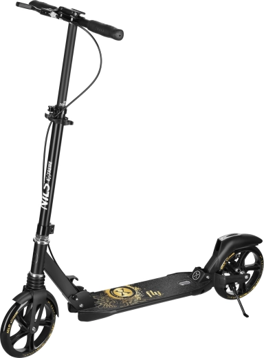 Trotinetă pliabilă NILS Extreme Fly 200 mm auriu