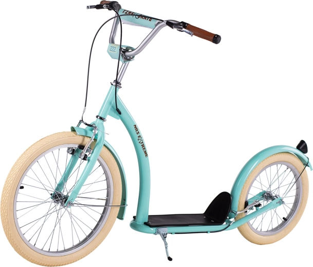 Trotinetă cu roți pneumatice NILS Extreme WH222 mentă