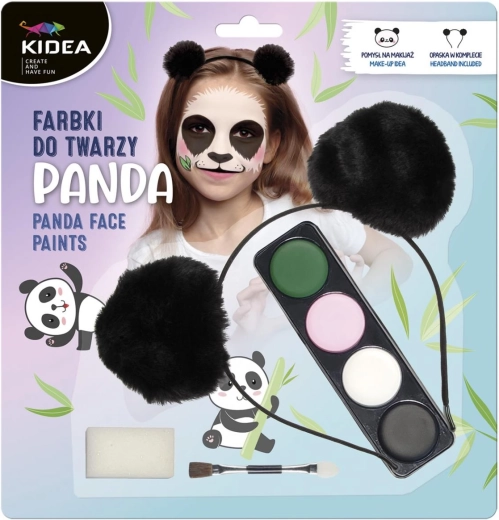 Set de vopsele pentru față panda
