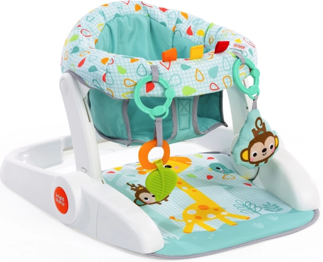 Bright Starts scăunel de învățare Learn-to-Sit cu jucării, 4 luni+