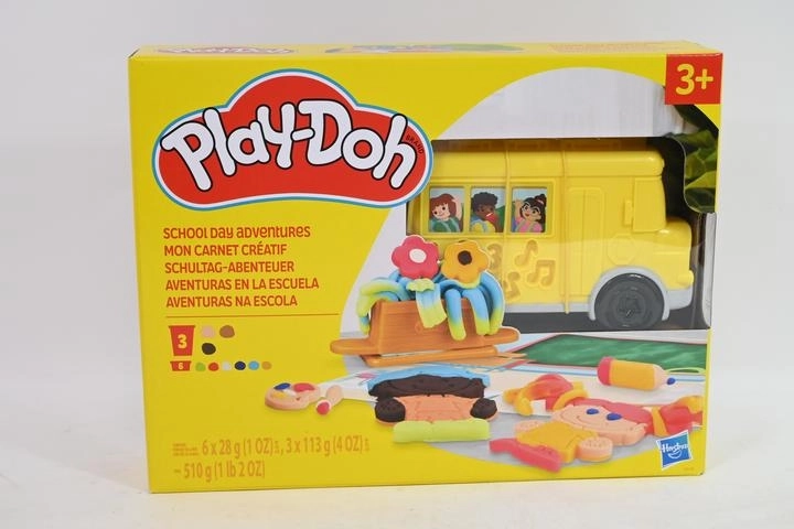 Autobuz școlar Play-Doh cu plastilină modelatoare