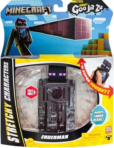 Goo Jit Zu Minecraft Enderman – figurină extensibilă