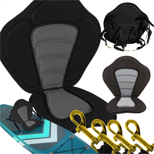 Scaun detașabil de caiac cu spătar pentru SUP – moale și ușor