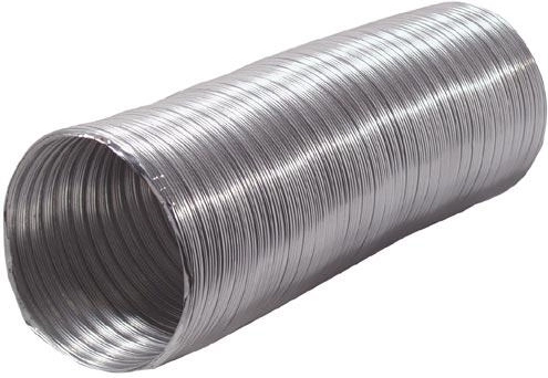 Conductă flexibilă din aluminiu 100 mm (lungime 230–1000 mm)