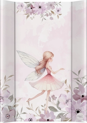 Ceba Baby saltea de înfășat cu placă rigidă 50 × 70 cm Basic Meadow Fairy