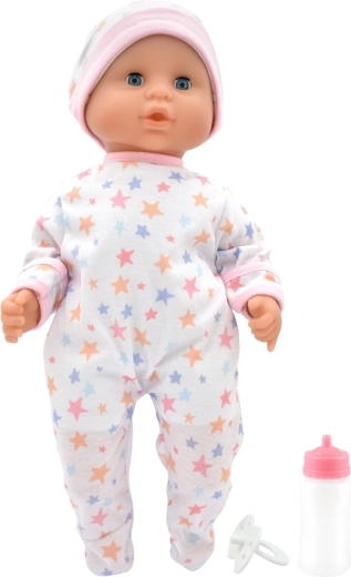 Dolls World bebeluș Baby Joy alb 38 cm