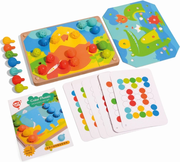 Mozaic și broderie cu țăruși