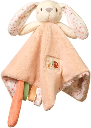 Păturică-jucărie 2‑în‑1 Baby Bunny BABYONO, 0m+