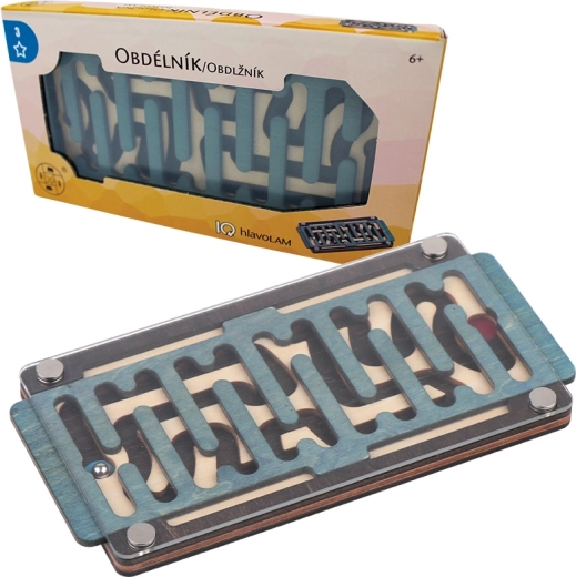 Puzzle din lemn, dreptunghi