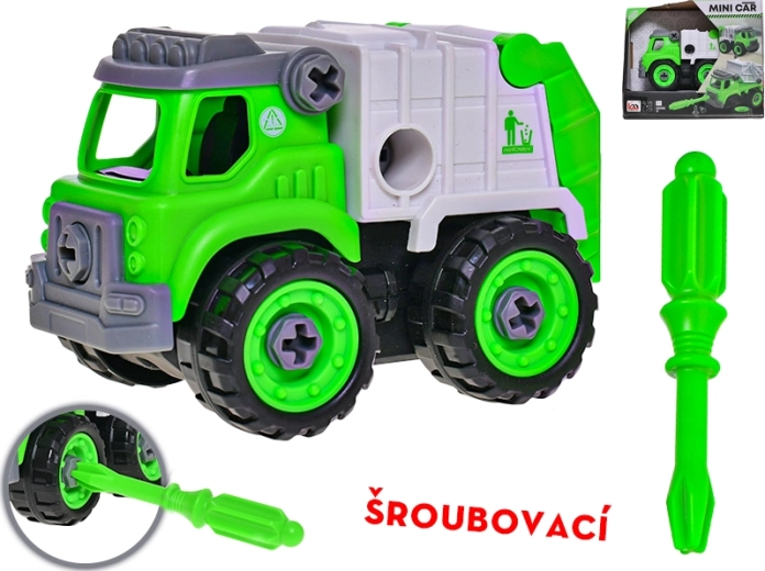 Mașină de gunoi cu șuruburi 12,5 cm