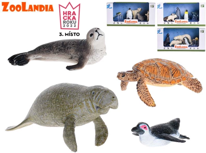 Zoolandia animale marine – set de figurine pentru acvariu