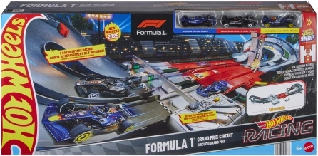 Hot Wheels Racing pistă de curse Formula 1 Grand Prix