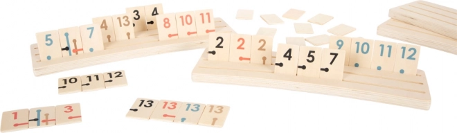 Joc de masă din lemn Rummy Gold Edition de la SMALL FOOT