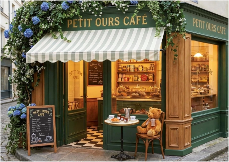 Educa puzzle Cafeneaua Ursuleților 1000 piese