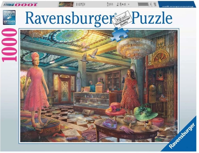 Puzzle Ravensburger Magazin abandonat 1000 piese