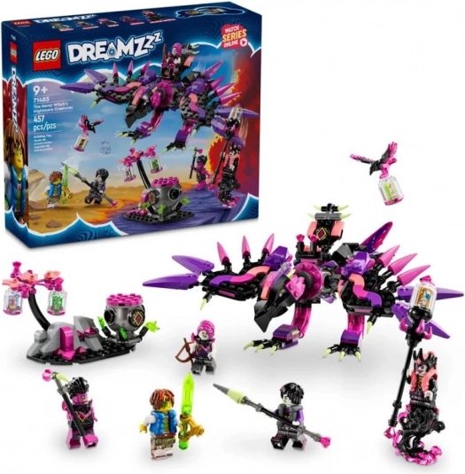 LEGO DREAMZzz 71483 Vrăjitoarea Niciodată și creațiile ei din coșmar