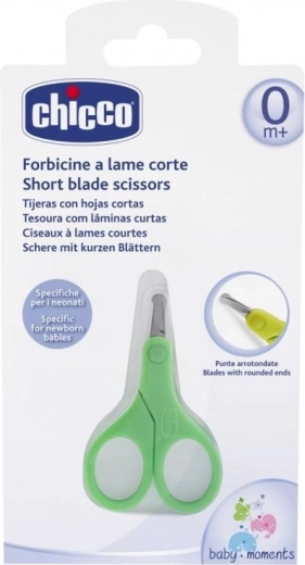 Chicco foarfecă pentru nou-născuți cu lamă scurtă
