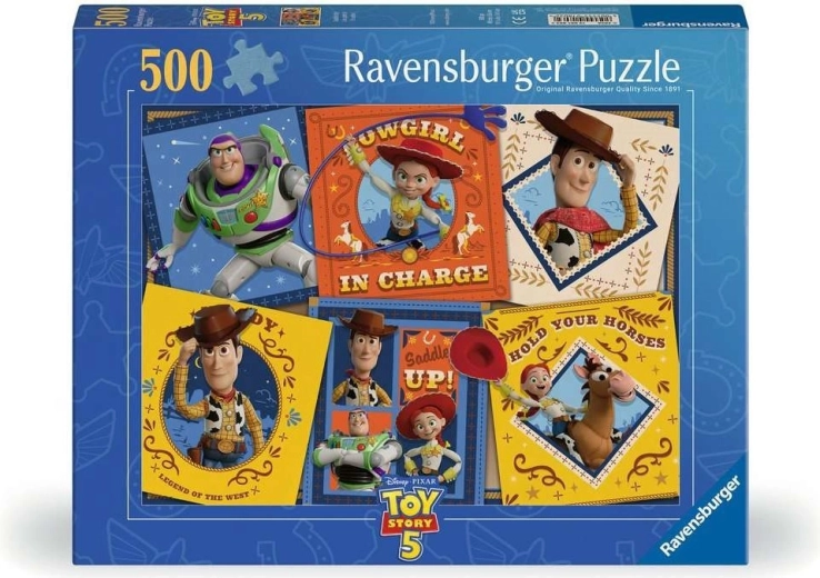 Puzzle Ravensburger Toy Story 5: Povestea jucăriilor – 500 de piese
