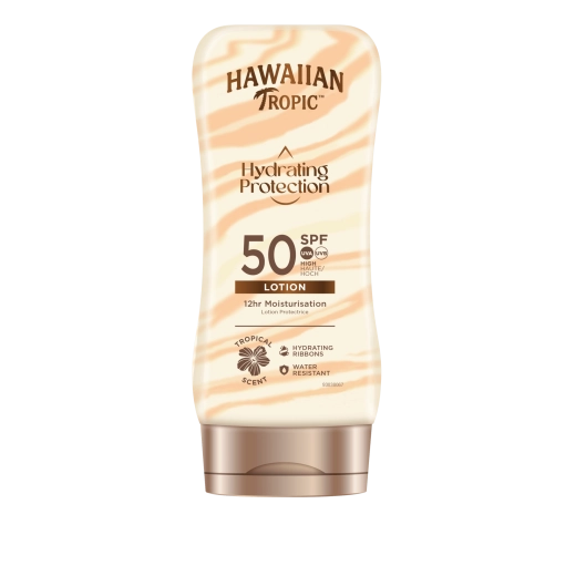 Hawaiian Tropic loțiune de protecție solară hidratantă SPF 50 180 ml
