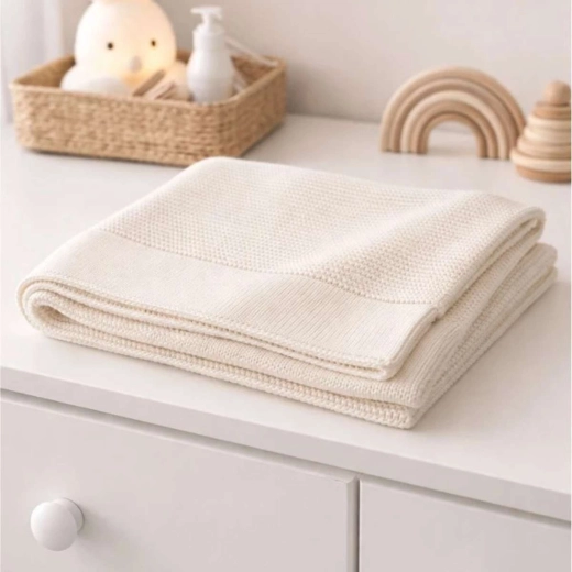 Pătură din bambus NANNA bamboo cream
