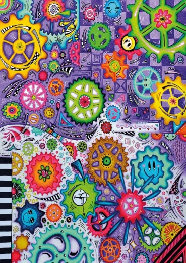 Puzzle Magnolia Așa trece viața 1000 piese