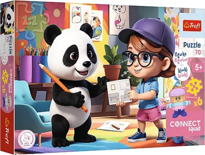 Puzzle Connect Amy 70 piese