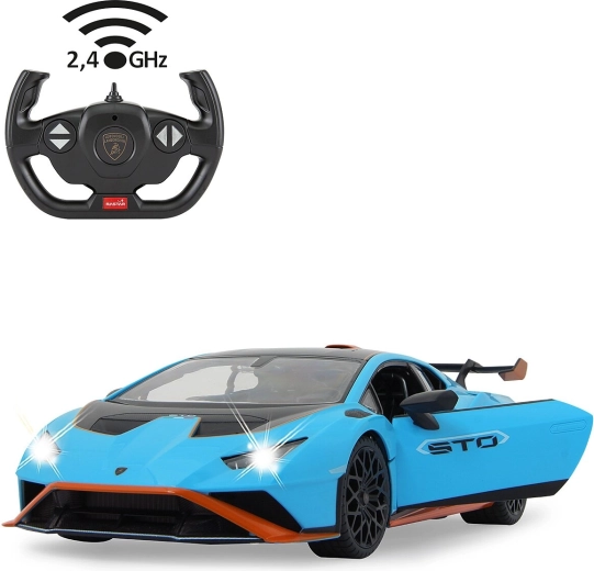 JAMARA Lamborghini Huracán STO cu telecomandă 1:14 albastru