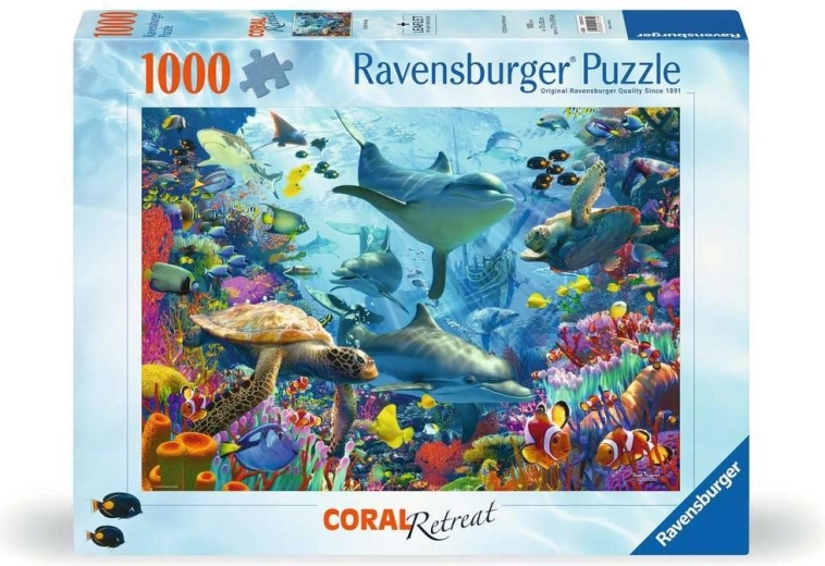 Puzzle Ravensburger Reciful de corali, 1000 de piese