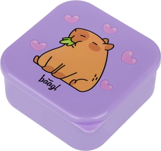 Baagl cutie pentru gustări 4 în 1 capibara