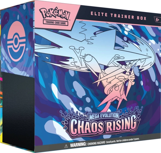 Pokémon TCG Mega Evolution: Chaos Rising elite trainer box