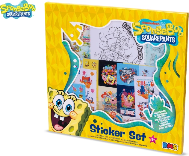 Set de autocolante SpongeBob - 500 buc.