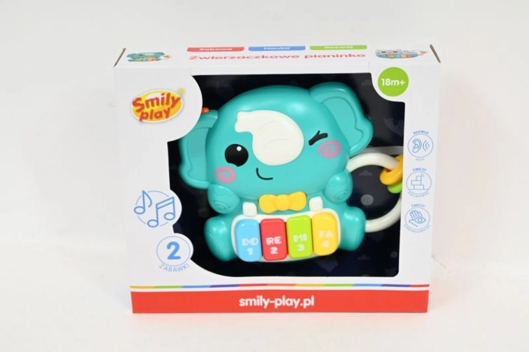SmilyPlay pian interactiv cu animăluțe – elefănțel