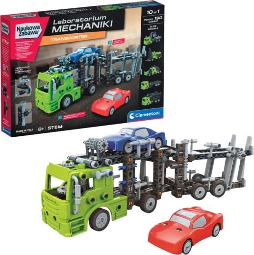 Clementoni Distracție științifică Laborator mecanic Transportor
