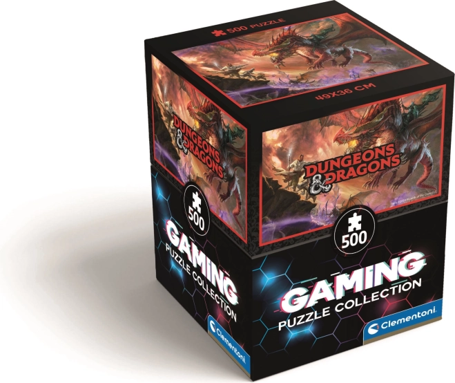 Puzzle 500 piese Dungeons & Dragons – Cub de la Clementoni
