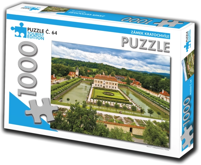 Puzzle Ediția Tourist – Castelul Kratochvíle 1000 piese