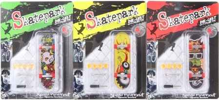 Mini skateboard cu șuruburi cu set de accesorii