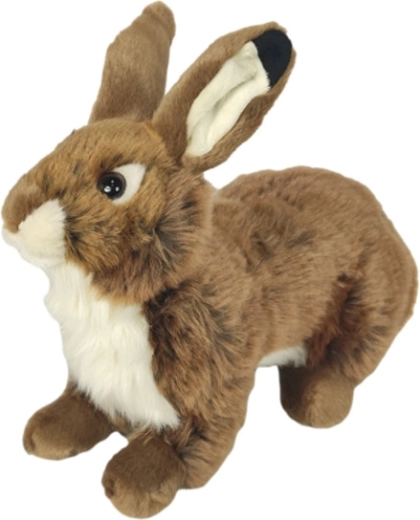 Iepuraș de pluș maro 28 cm