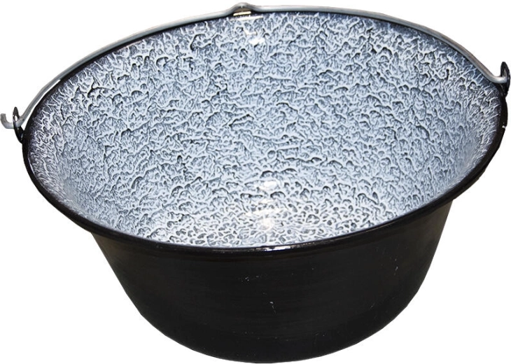 Ceaun emailat 14 l negru