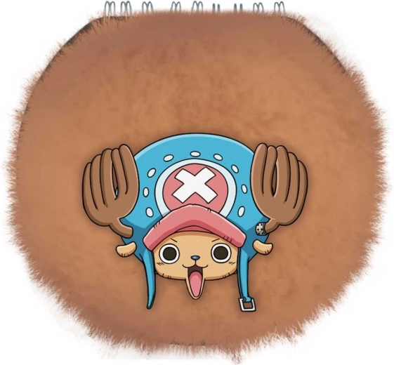 One Piece pluș rotund Chopper