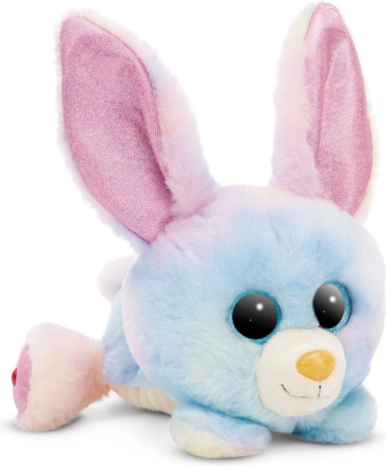 Iepuraș de pluș Glubschis Rainbow Candy 25 cm