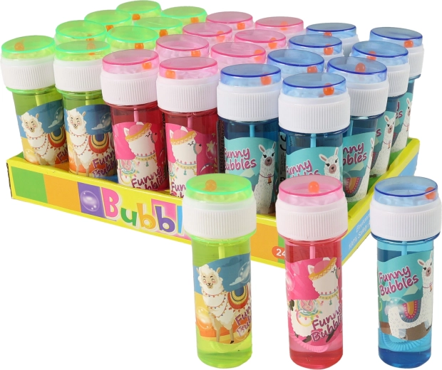 Baloane de săpun cu motiv alpaca 50 ml