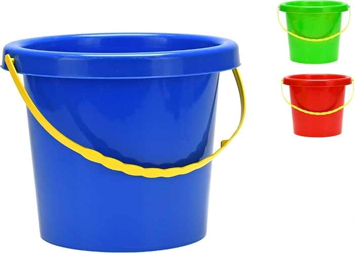 Găleată din plastic pentru copii 20 cm, mix de culori