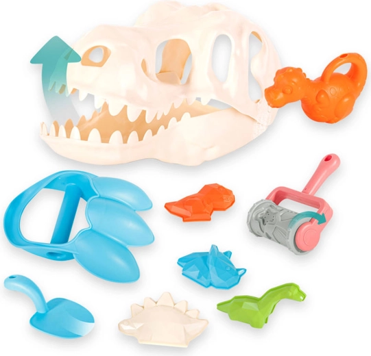 Set Woopie dinozauri pentru nisip – săpături, 9 piese