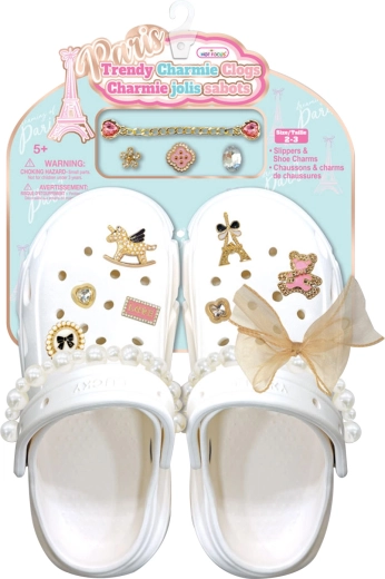 Sandale pentru copii cu accesorii decorative Paris