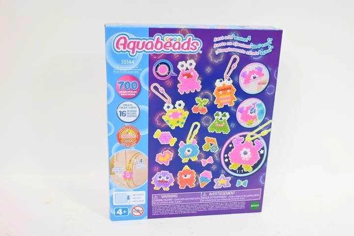 Aquabeads Crazy Monsters – set creativ cu mărgele cu apă