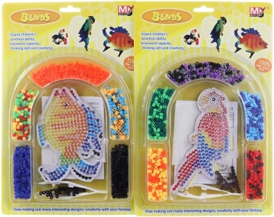 Mărgele termoadezive animăluțe – papagal sau peștișor