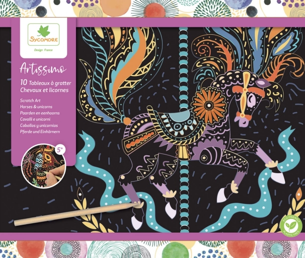 Răzuire Cai și Unicorni