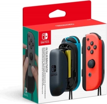 Pachet baterii AA pentru Joy-Con – pereche de grips externe pentru Nintendo Switch