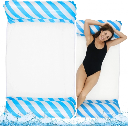 Șezlong gonflabil leagăn pentru apă 120x70cm